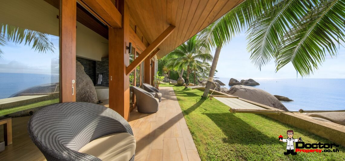 High End Luxury 5 Bedroom Beachfront Villa - Lamai Beach - Koh Samui - for sale